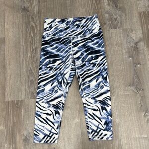 Stylish Blue and White womens  Leggings